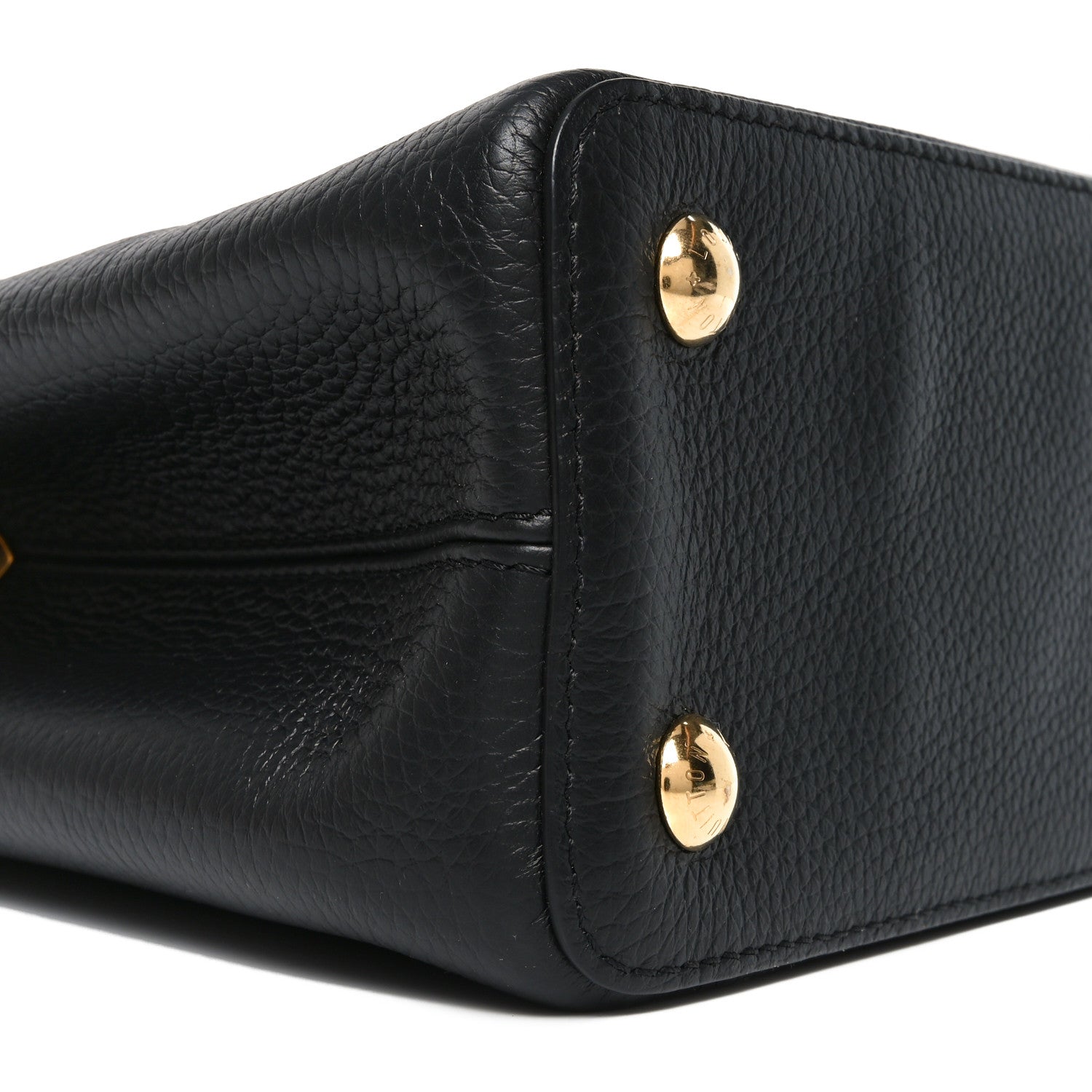 Louis Vuitton Taurillon Capucines PM Black Rose Berlingot 8 of 9