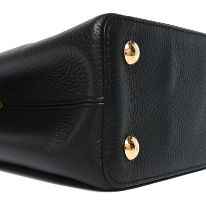 Louis Vuitton Taurillon Capucines PM Black Rose Berlingot 8 of 9