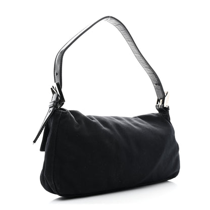 Fendi Neoprene Baguette Black 3 of 10