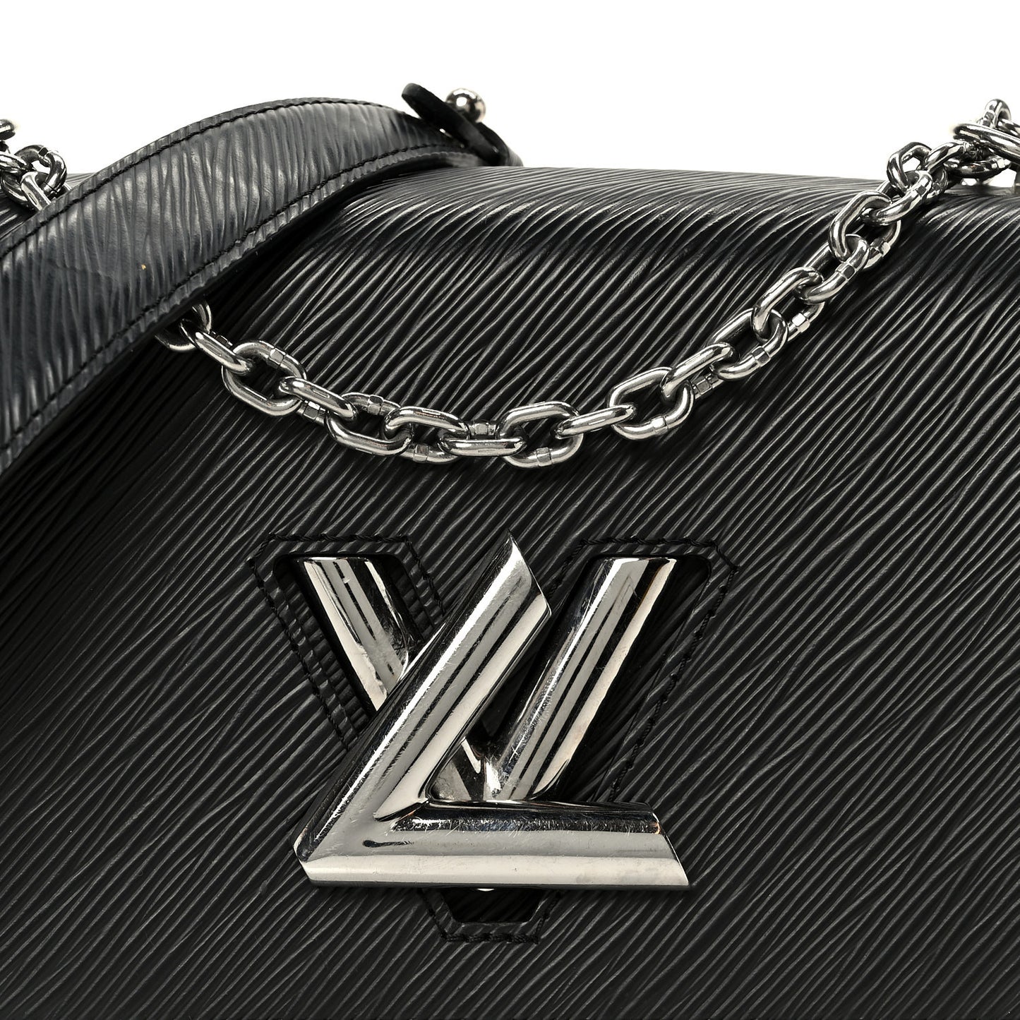 Epi Twist Shoulder Bag MM Black