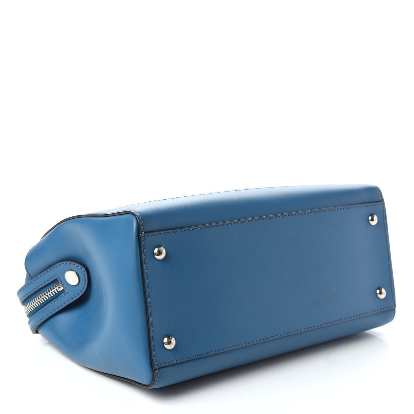 Vitello Baltico Dolce DotCom Satchel Blue
