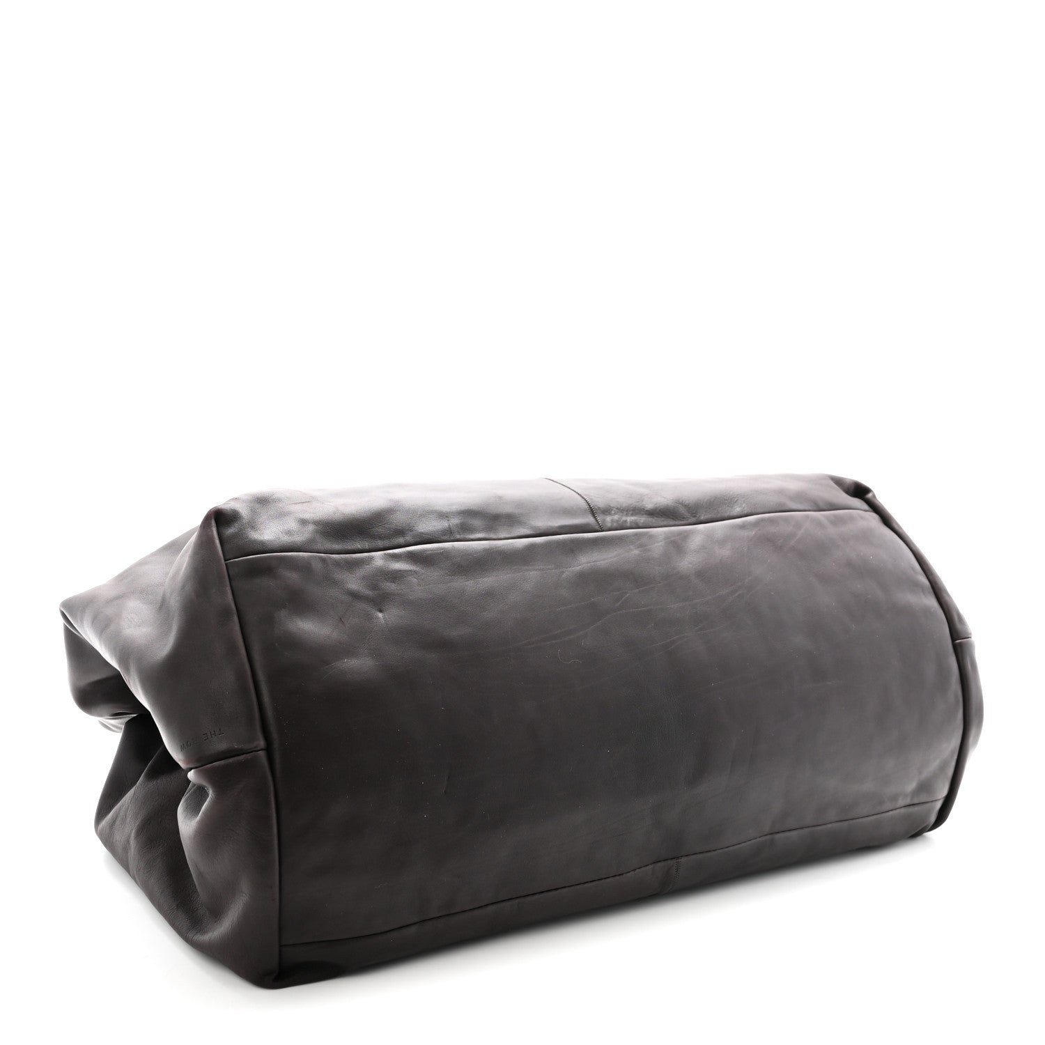 The Row Nappa Elio Bourse Bag Wood Brown 4 of 9