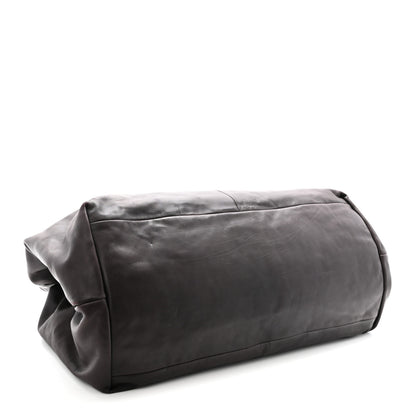 The Row Nappa Elio Bourse Bag Wood Brown 4 of 9