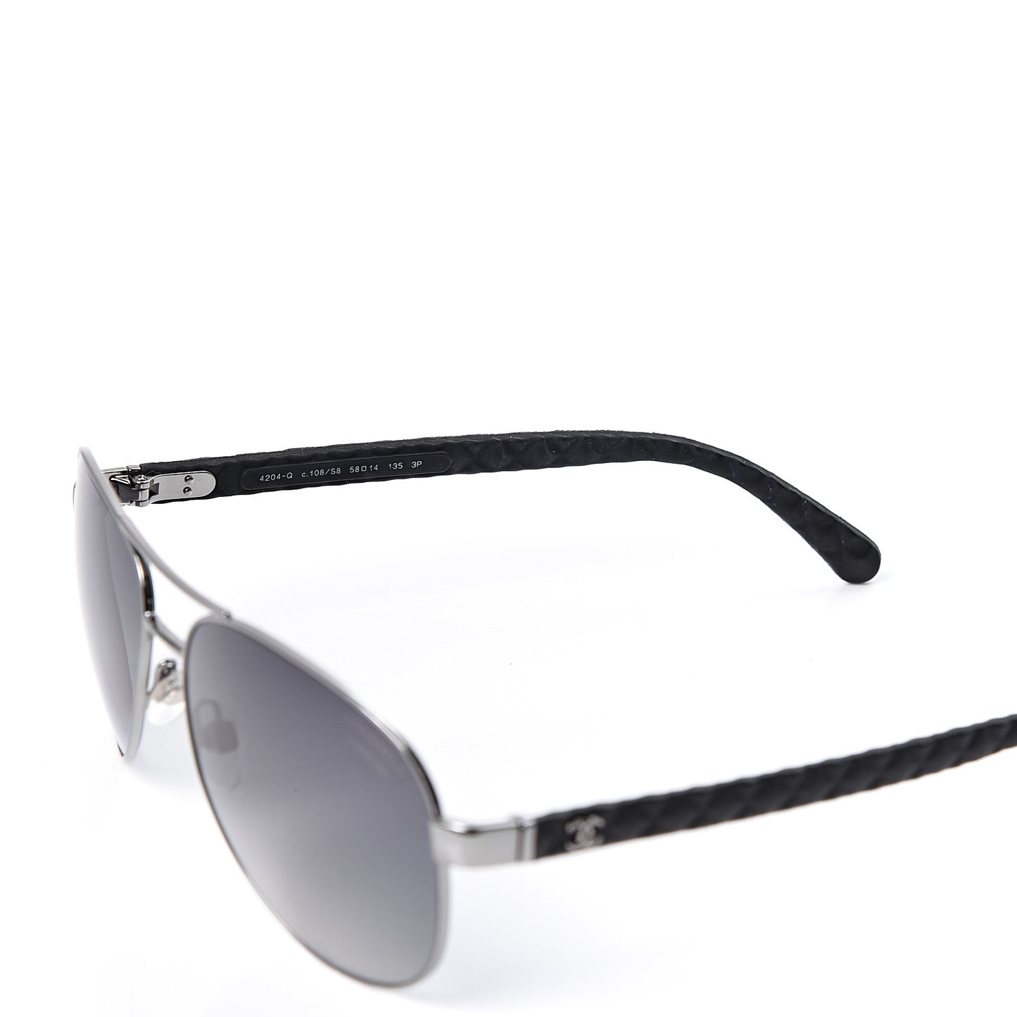 Aviator Polarized Sunglasses 4204-Q Black