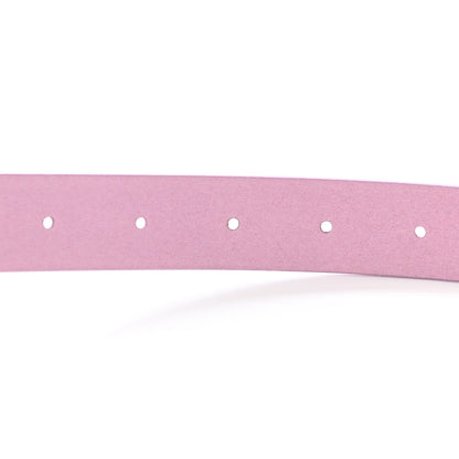 Balenciaga Natural Calfskin BB 25mm Thin Belt 80 32 Lilac 6 of 7
