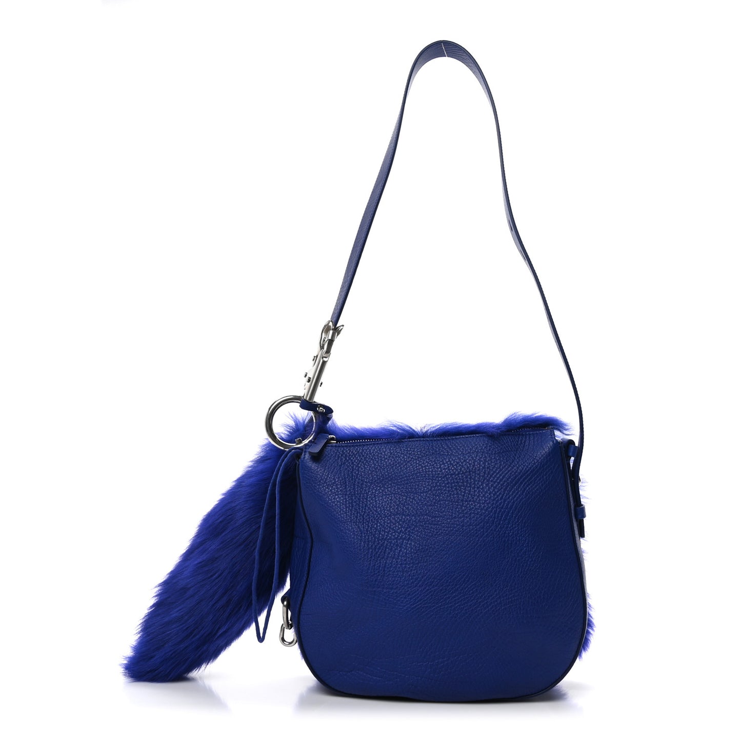 Shearling Small Knight Crossbody Bag Knight