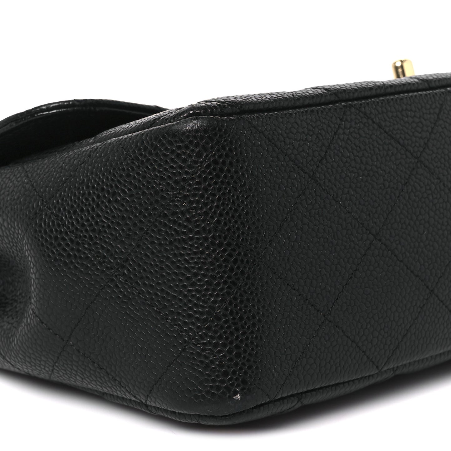 Caviar Quilted Jumbo Single Flap Black