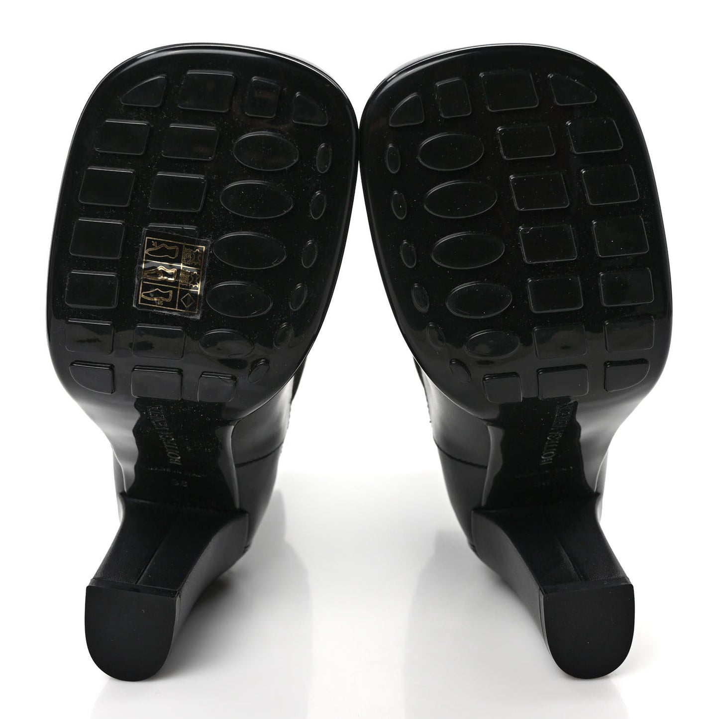 Calfskin Storm Boots 36 Black