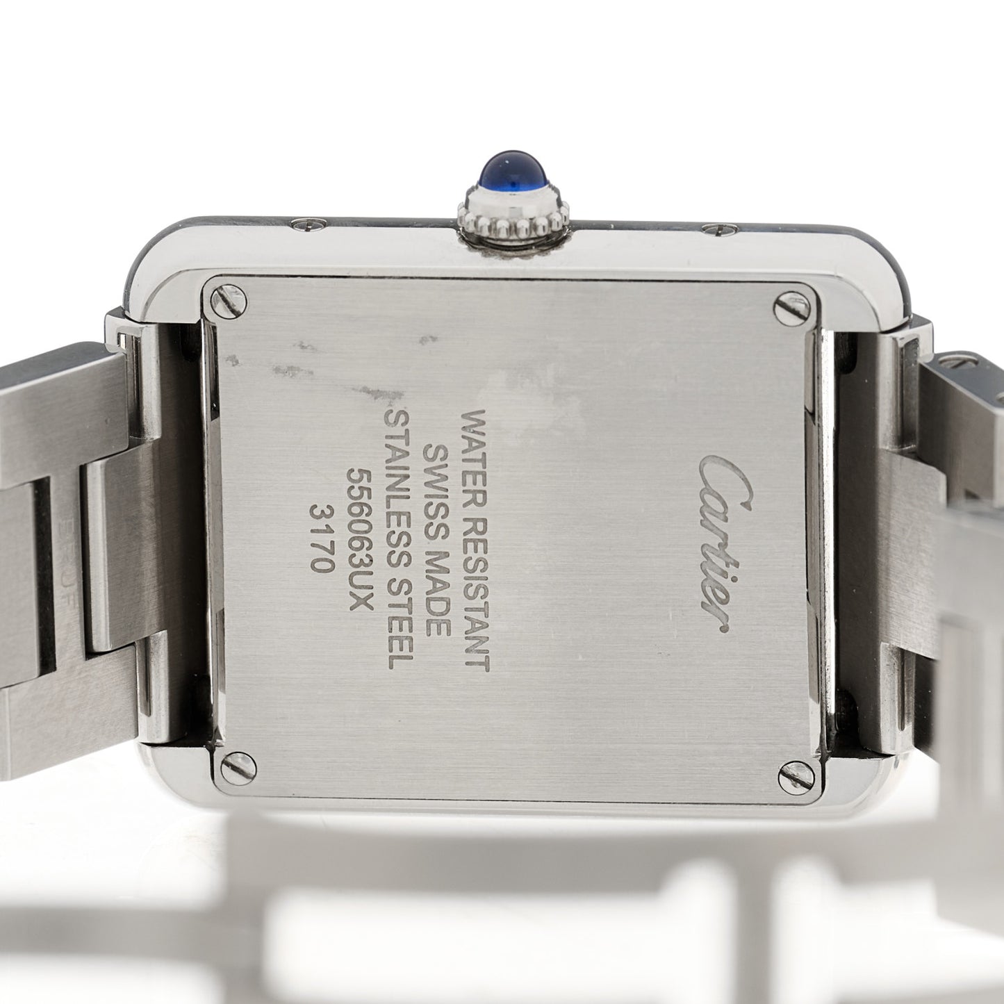 Stainless Steel 24mm Tank Solo Quartz Watch