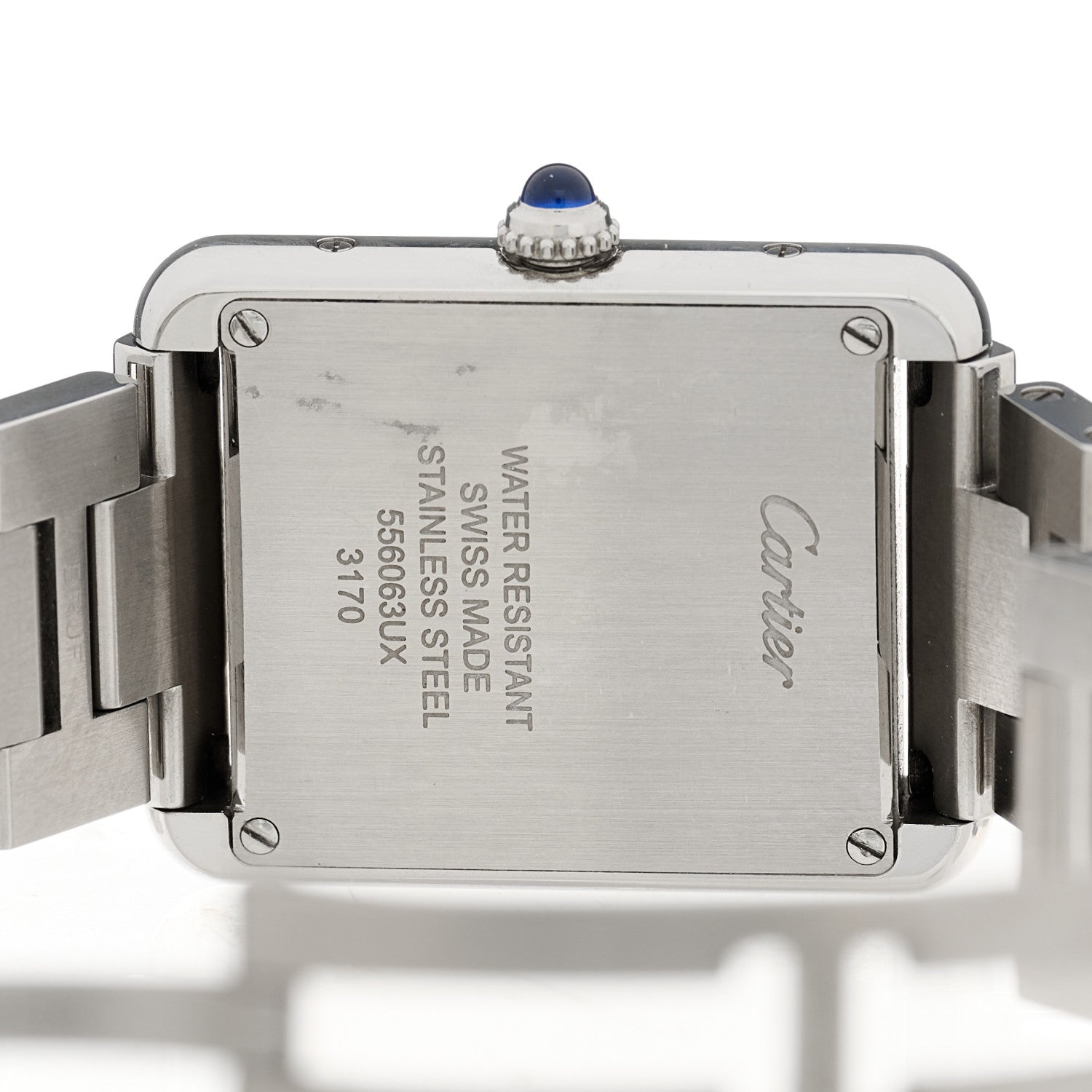 Cartier Stainless Steel 24mm Tank Solo Quartz Watch 4 of 4