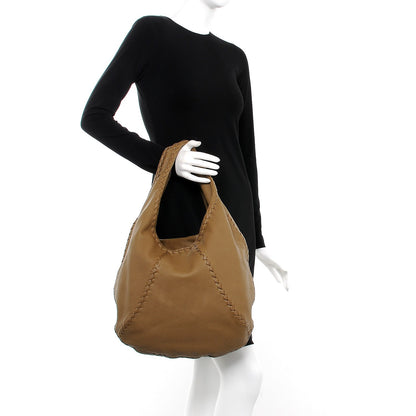 Bottega Veneta Cervo Deerskin Large Hobo Cigar 2 of 8