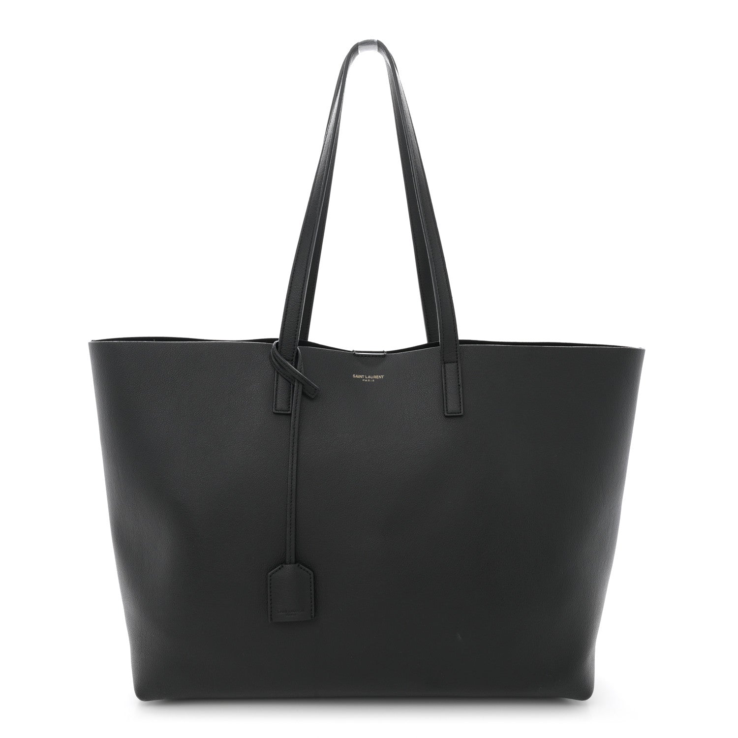 Saint Laurent Calfskin Large Shopping Tote Black 1 of 16