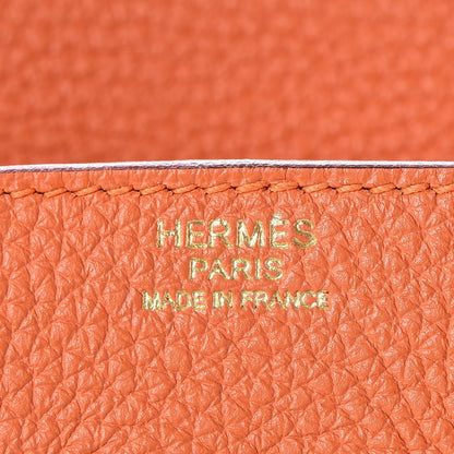 Hermes Togo Birkin 30 Orange 24 of 38