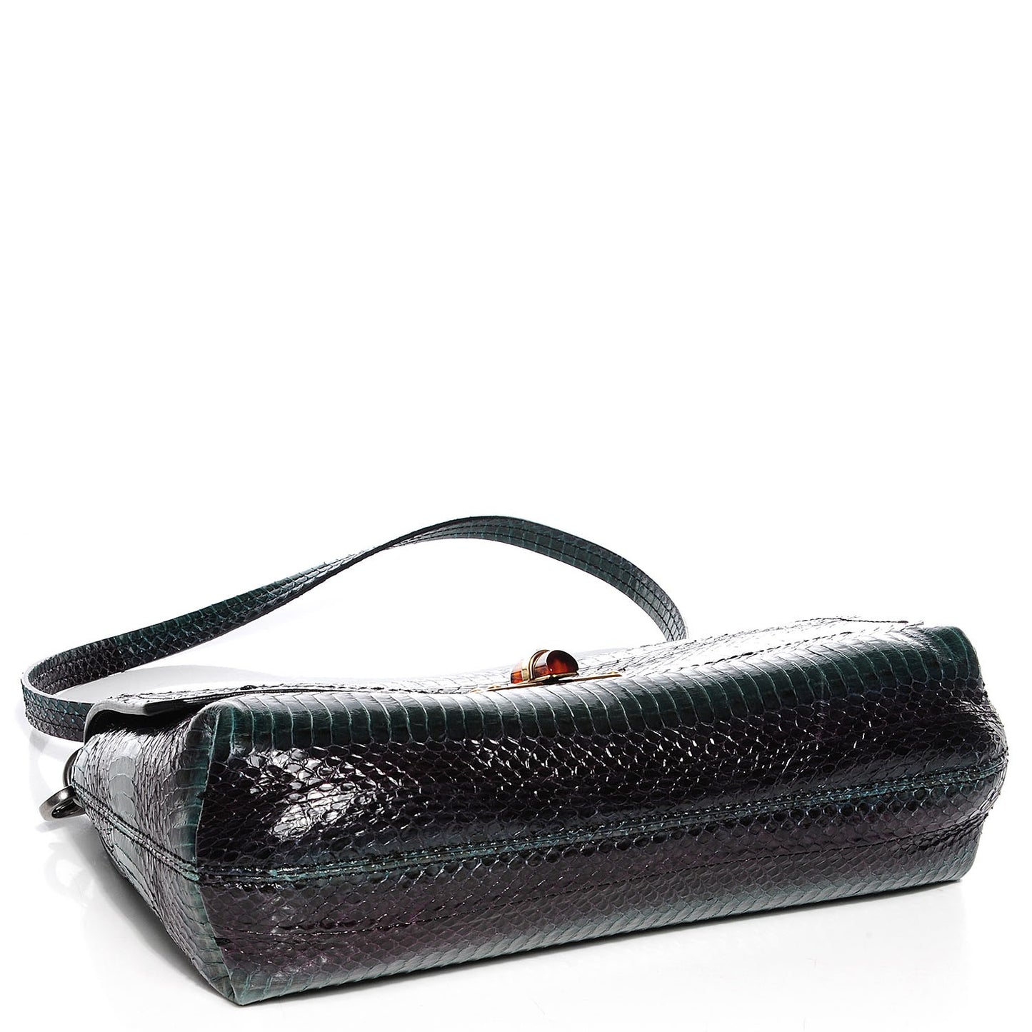 Serpent Large Happy Cross Body Vert