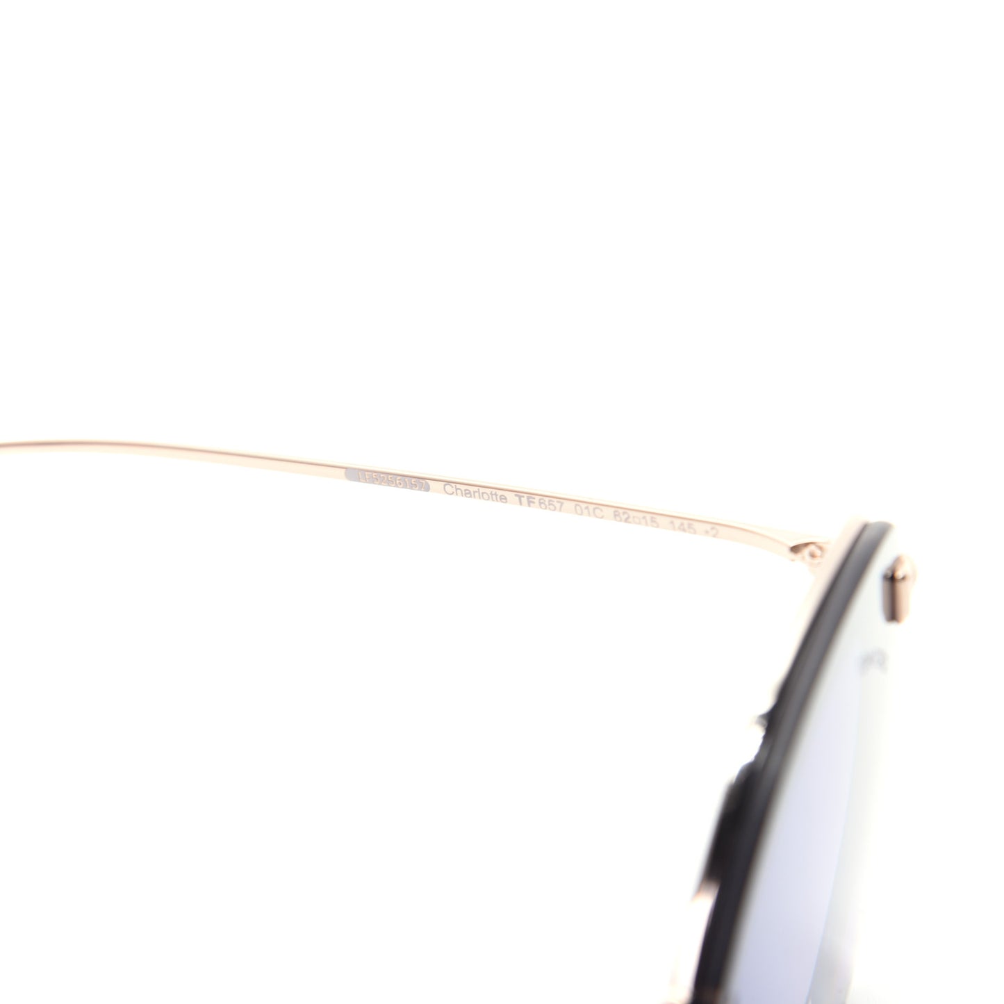 Charlotte Sunglasses TF657 Black
