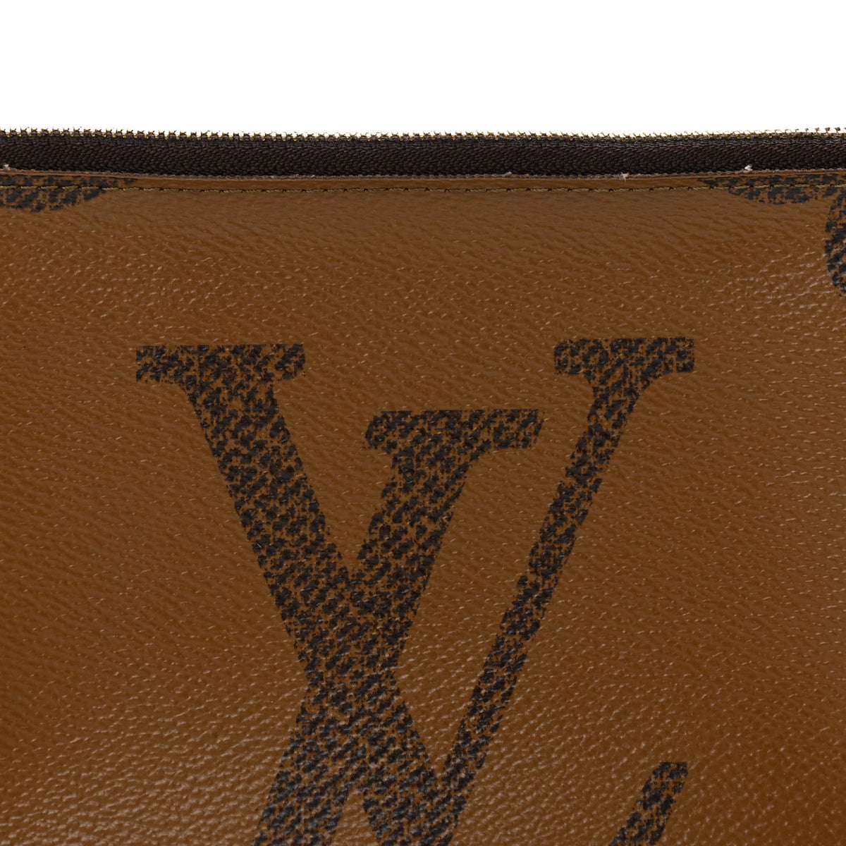 Louis Vuitton Reverse Monogram Giant Double Zip Pochette 8 of 12