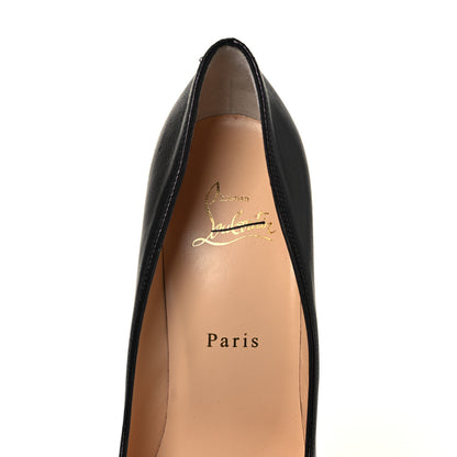 Christian Louboutin Shiny Nappa Pigalle Follies 100 Pumps 38.5 Black 8 of 11