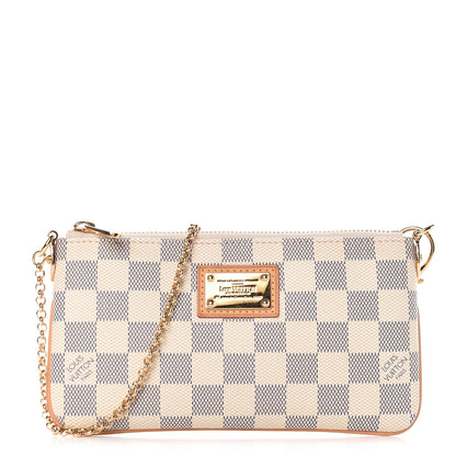 Louis Vuitton Damier Azur Pochette Milla MM 1 of 11