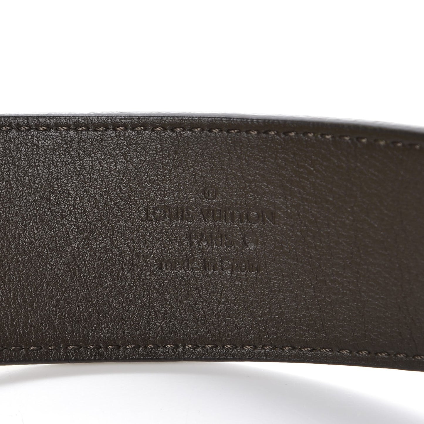 Damier Infini Calfskin 40mm Belt 100 40 Vert Acide