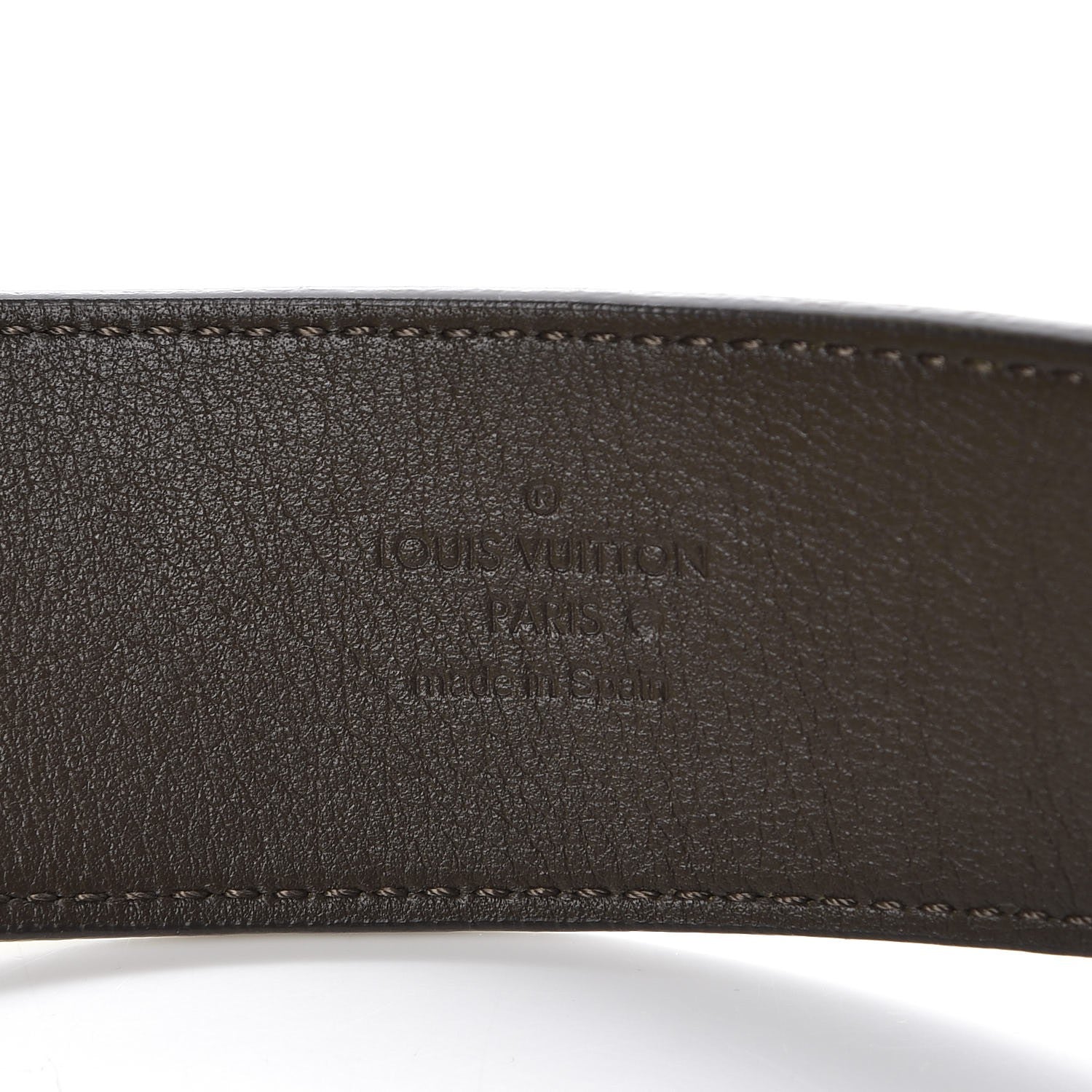 Louis Vuitton Damier Infini Calfskin 40mm Belt 100 40 Vert Acide 8 of 8