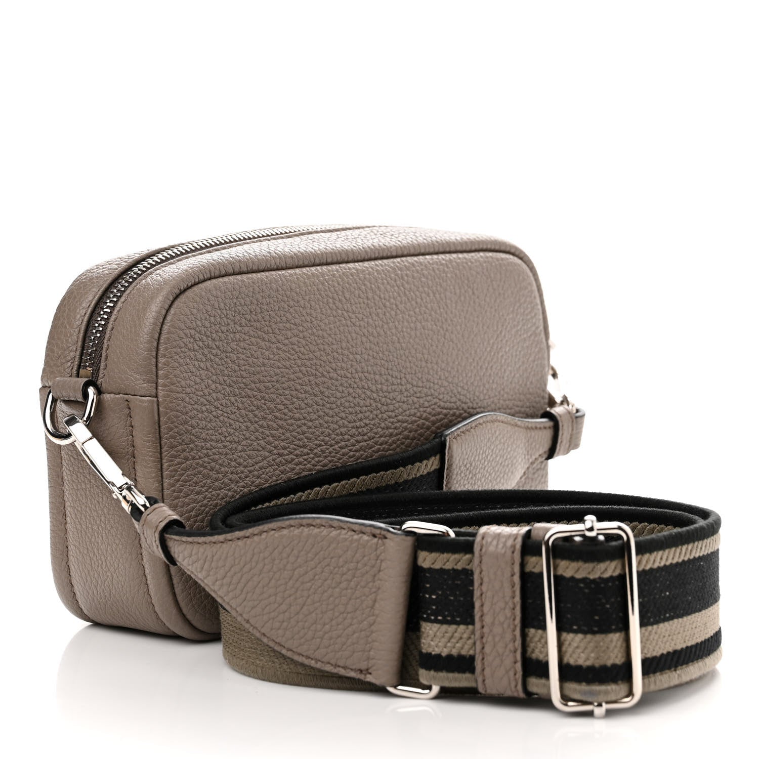 Prada Vitello Daino Soft Small Camera Crossbody Argilla 3 of 9