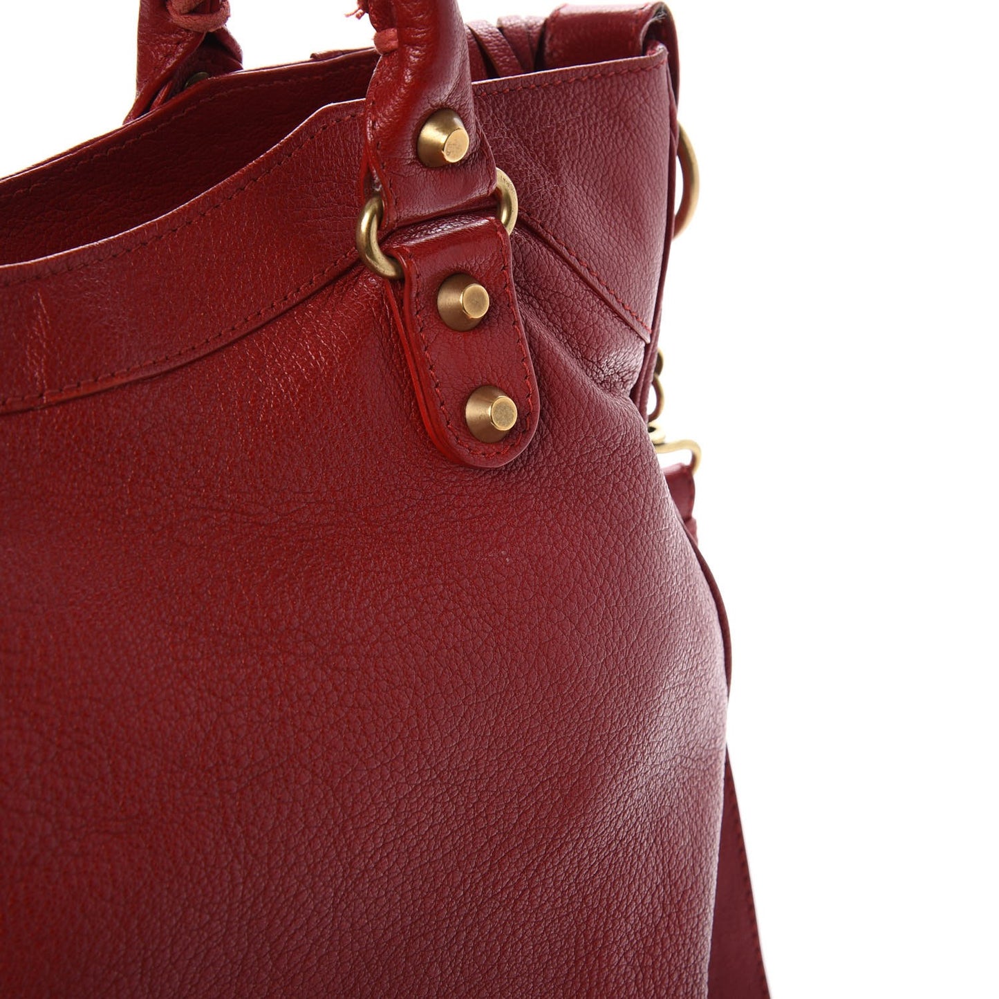Sugar Goatskin Classic Gold Hardware Velo Rouge Rouge Coquelicot