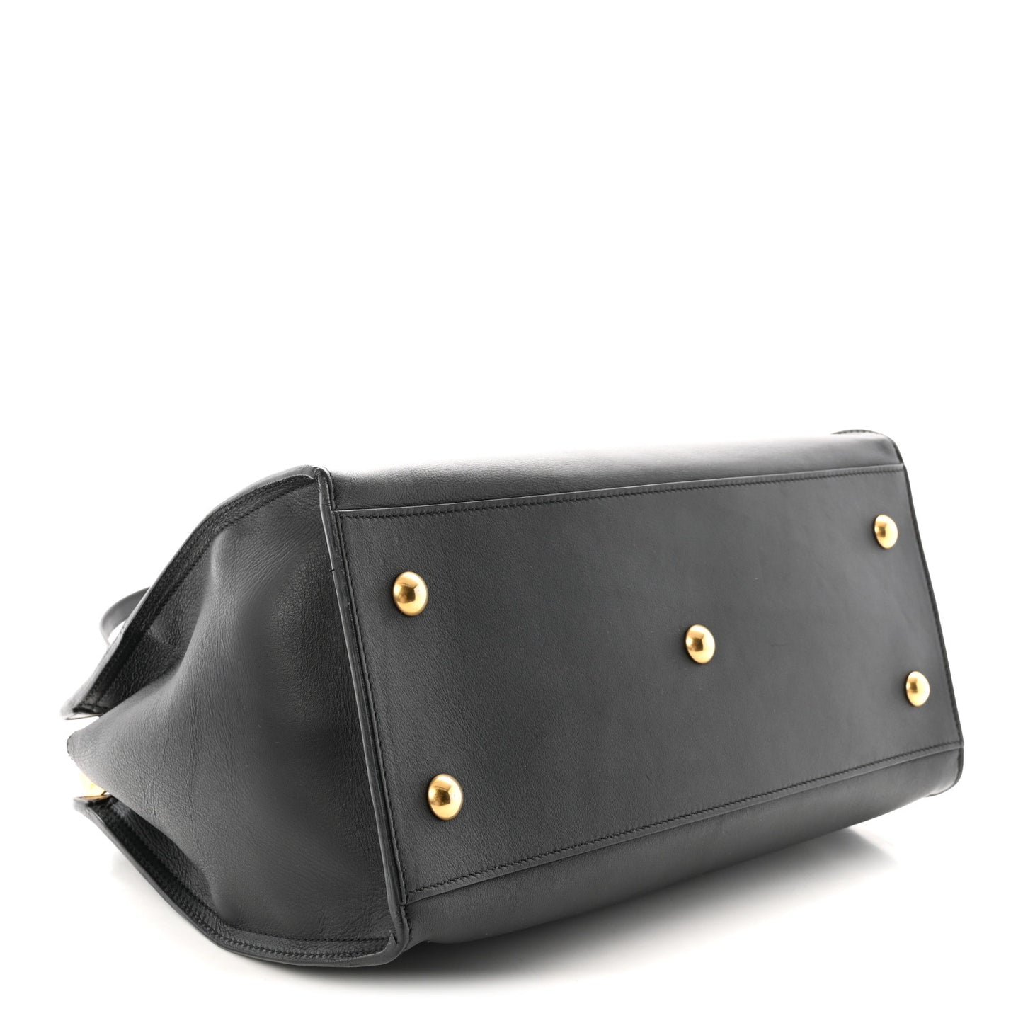 Calfskin Small Classic Y Cabas Black