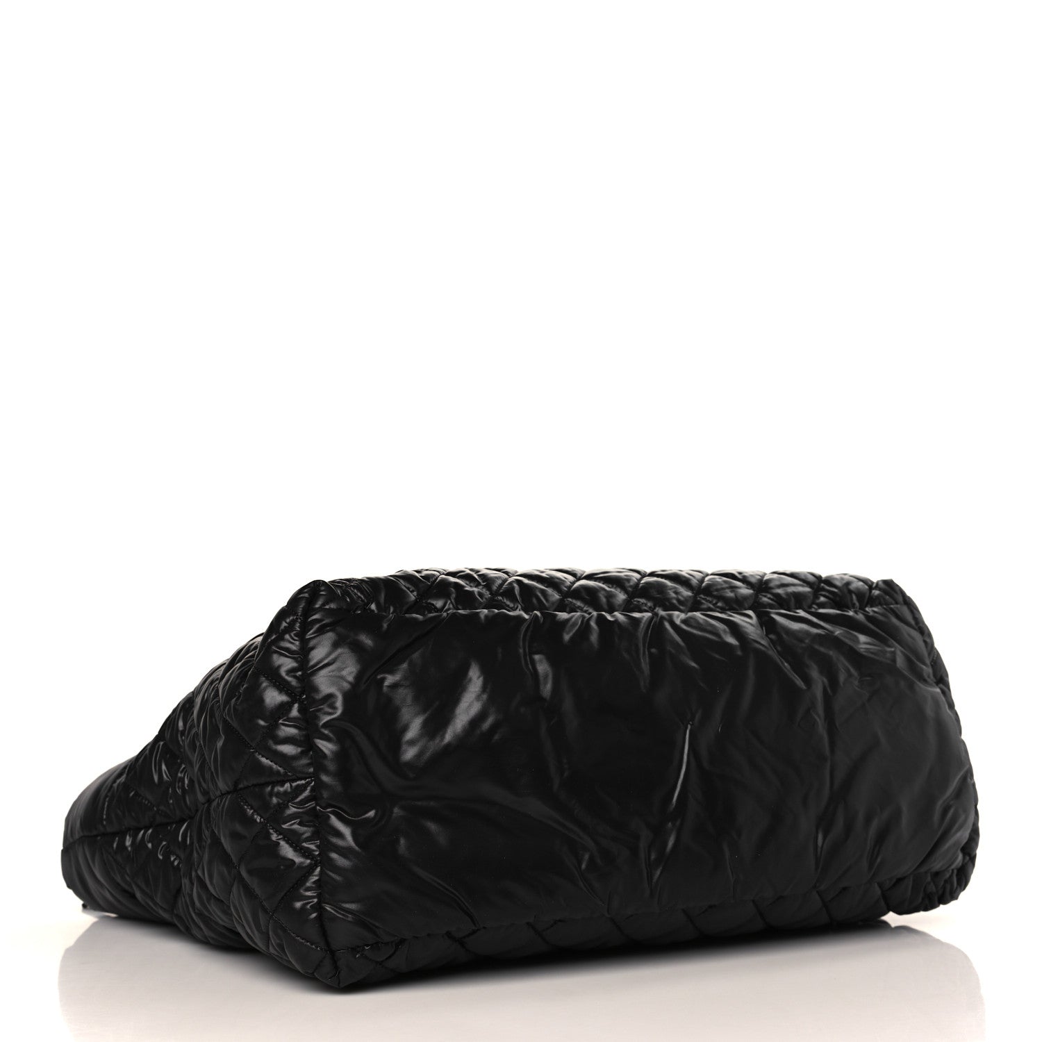 Chanel Nylon Quilted Large Coco Cocoon Tote Black 4 of 9