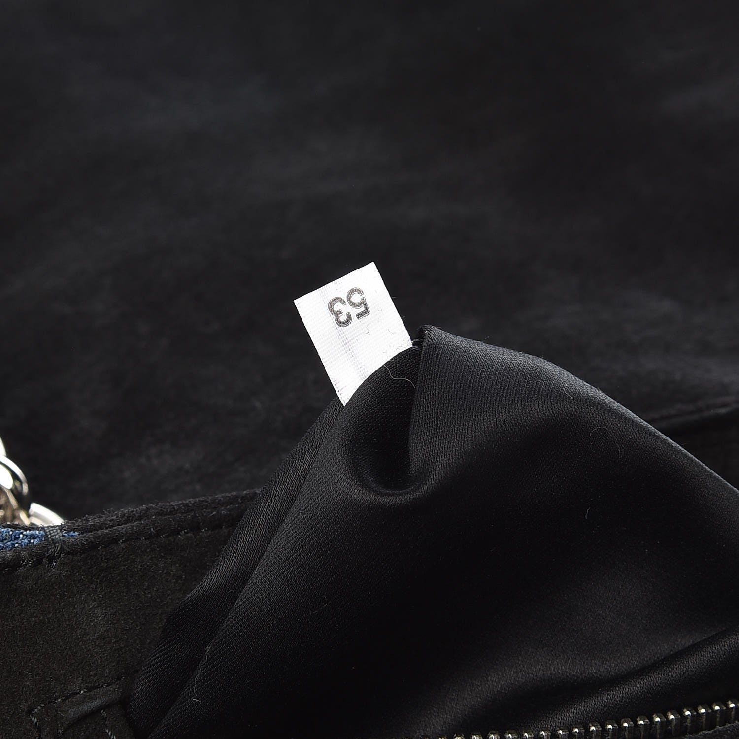Miu Miu Denim Matelasse Shoulder Bag Blue 6 of 9