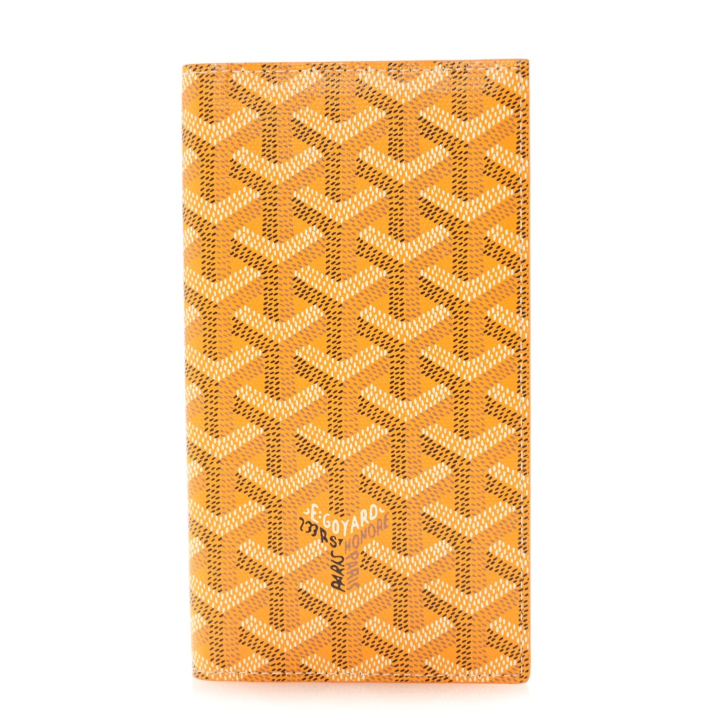 Goyardine Saint Roch Wallet Yellow