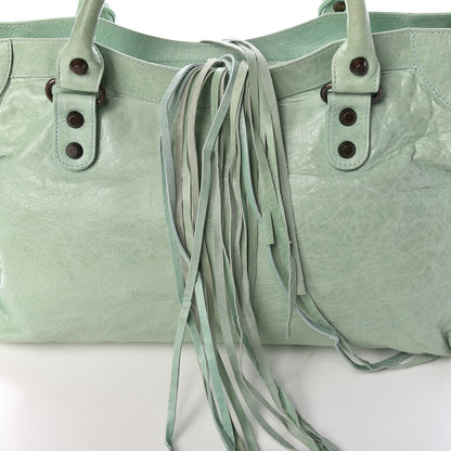 Balenciaga Agneau Classic Hardware City Vert D'Eau 15 of 17