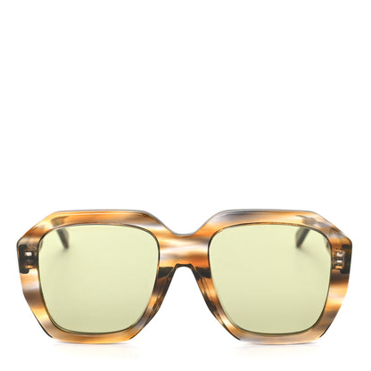Celine Acetate Square Sunglasses CL40045F Brown 2 of 6
