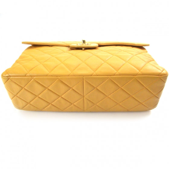 Chanel Lambskin Jumbo Flap Mango 4 of 15