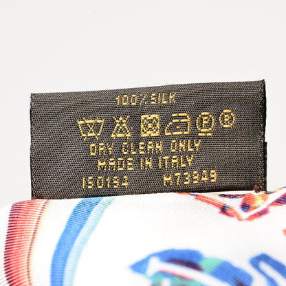 Louis Vuitton Silk Monogram Rainbow Bandeau White 3 of 4