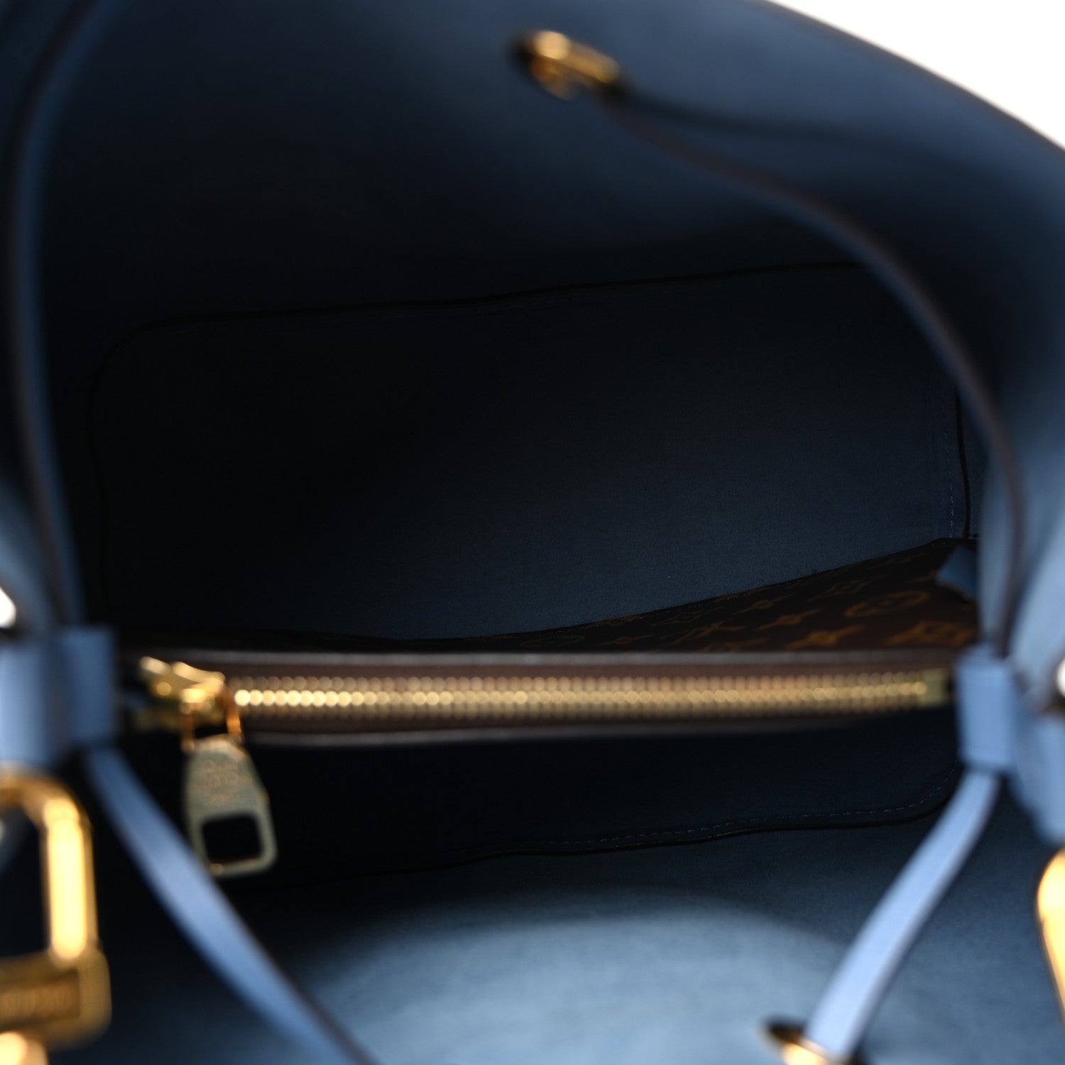 Louis Vuitton Monogram Neonoe MM Blue Jean 5 of 9