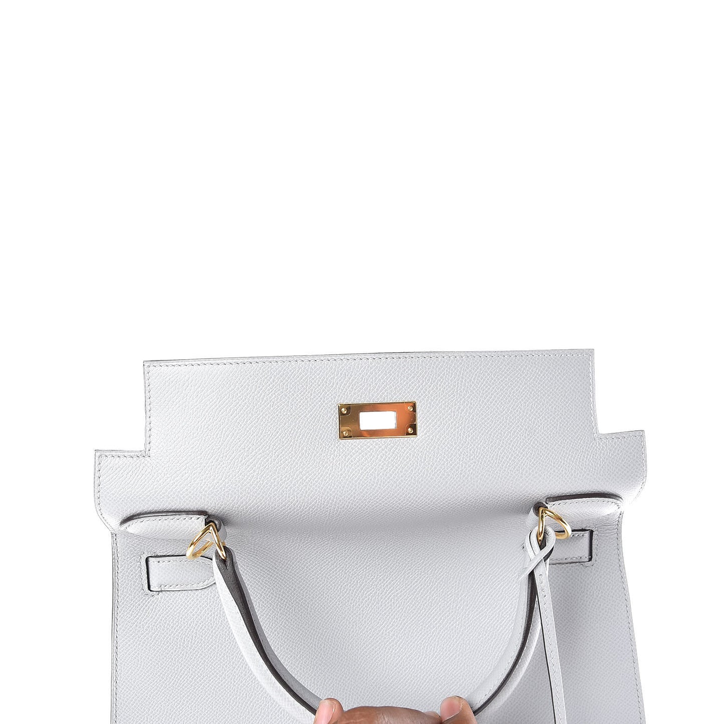 Epsom Kelly Sellier 28 Bleu Glacier