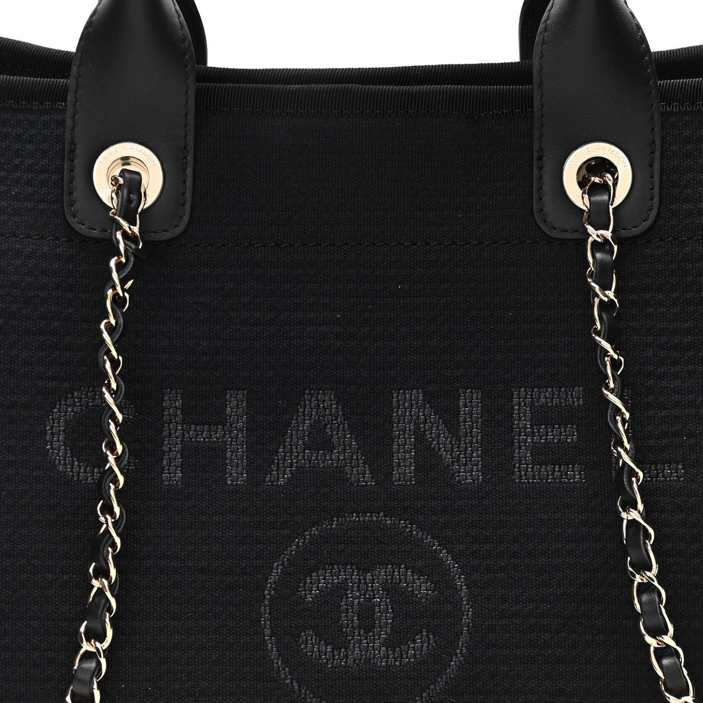 Mixed Fibers Small Deauville Tote Black