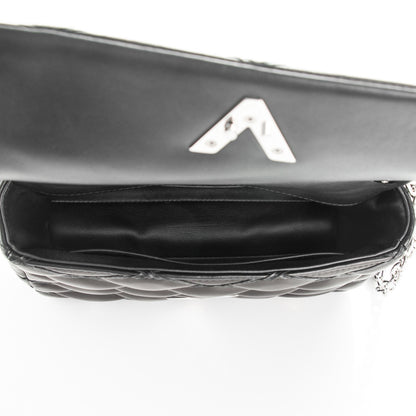 Louis Vuitton Lambskin Studded Malletage GO-14 PM Black 5 of 8