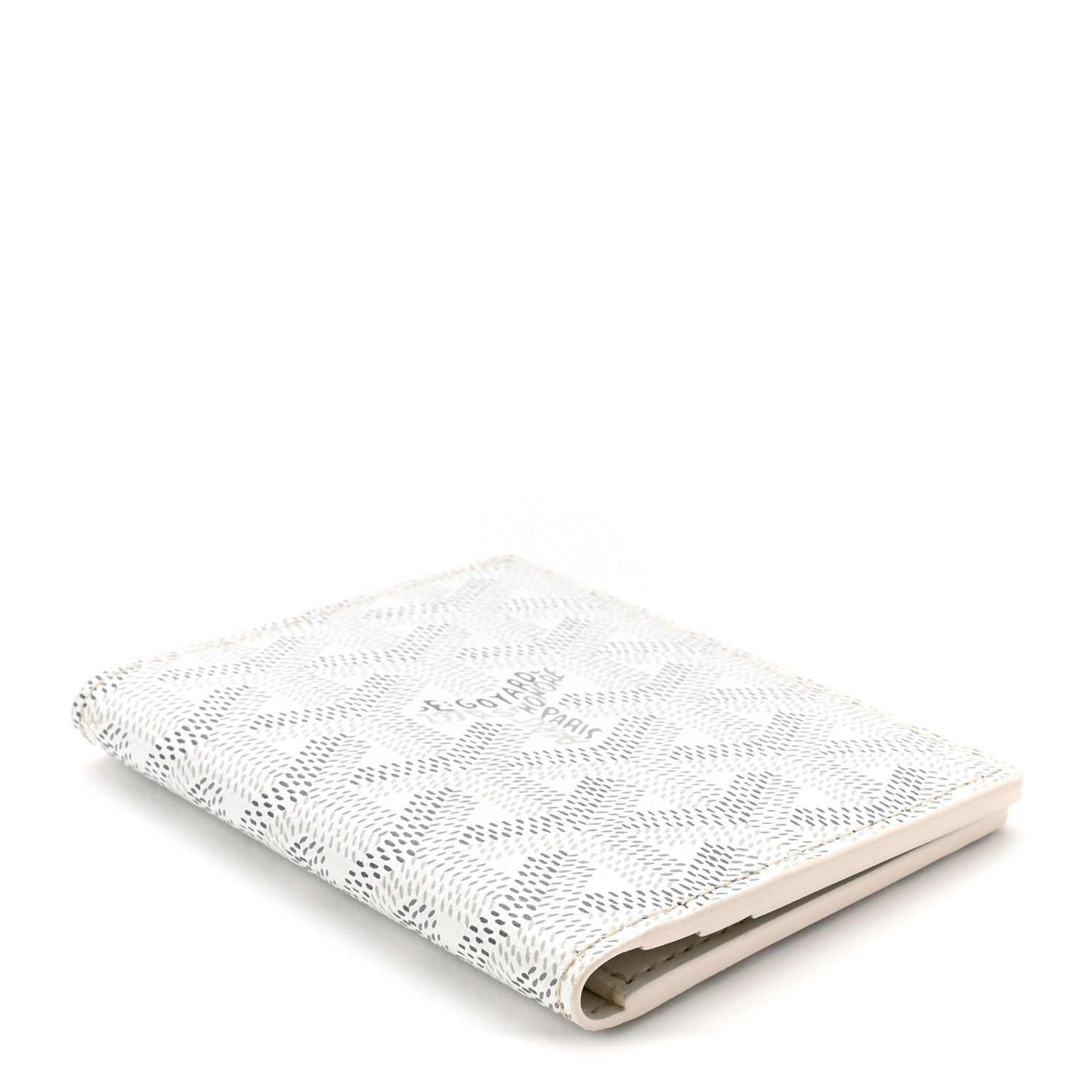 Goyard Goyardine Saint Marc Card Holder White 4 of 6