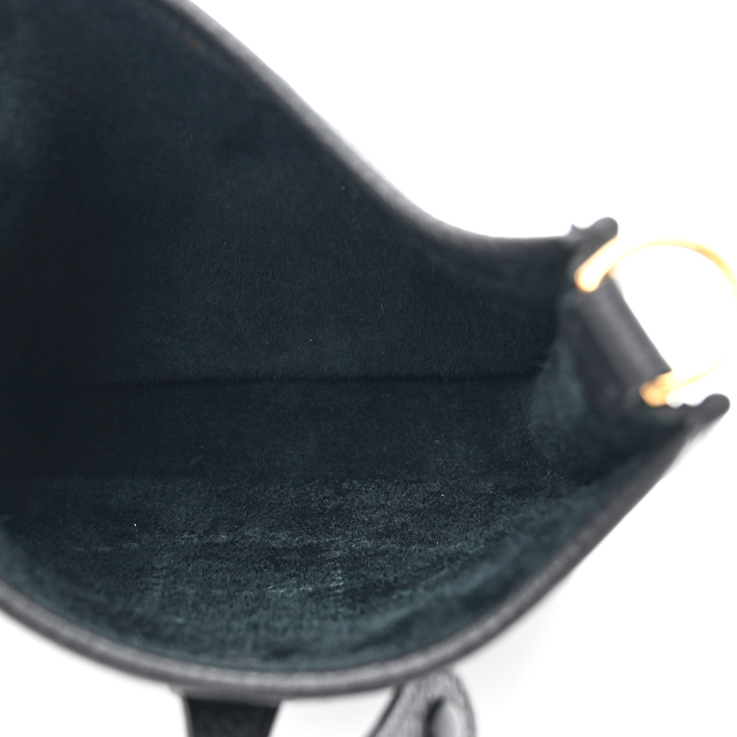 Hermes Taurillon Clemence Evelyne TPM Black 5 of 10