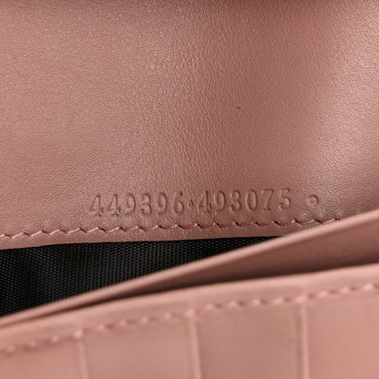 Gucci Soft Microguccissima Continental Wallet Soft Pink 6 of 10