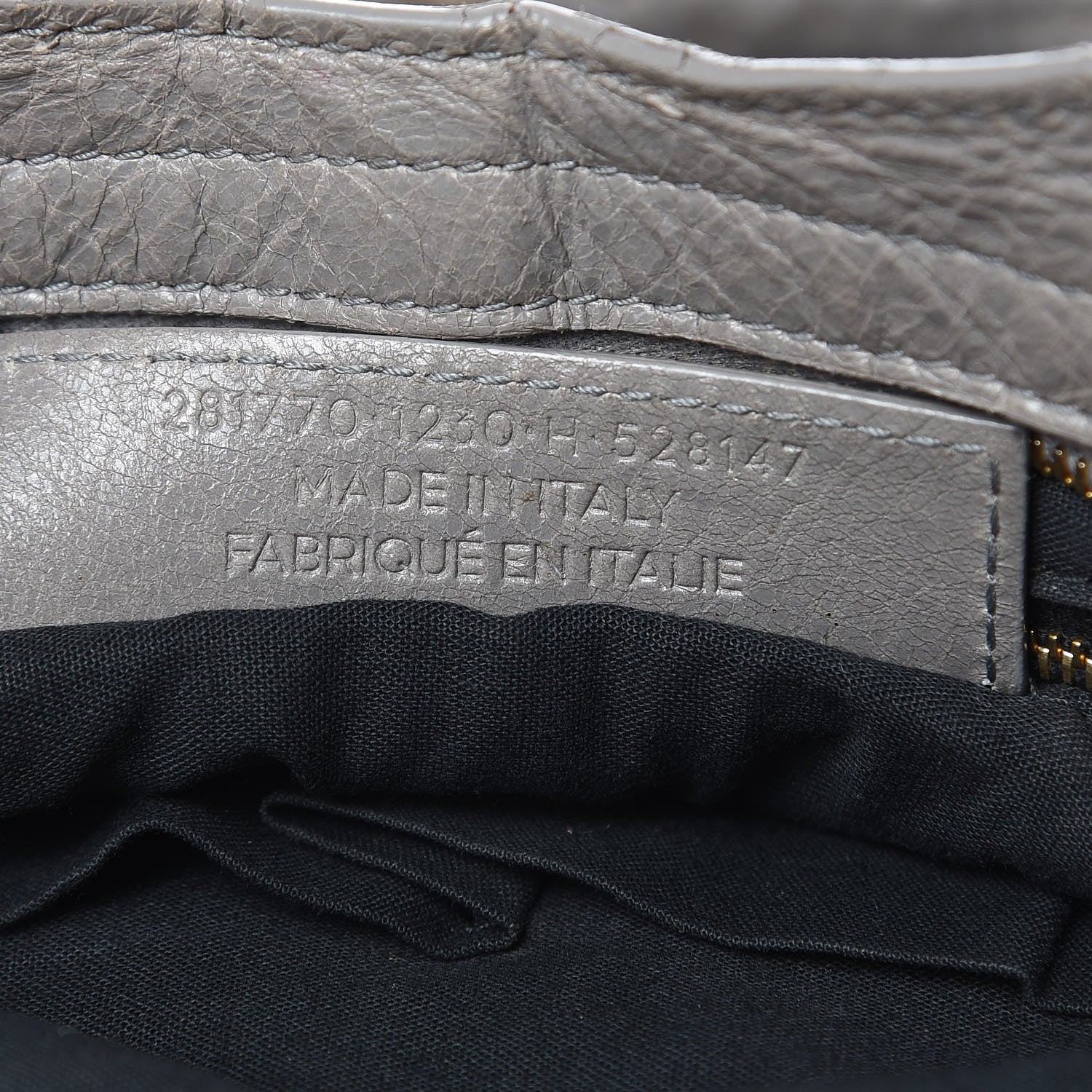 Balenciaga Agneau Giant 12 Gold Hardware City Gris Pyrite 7 of 20