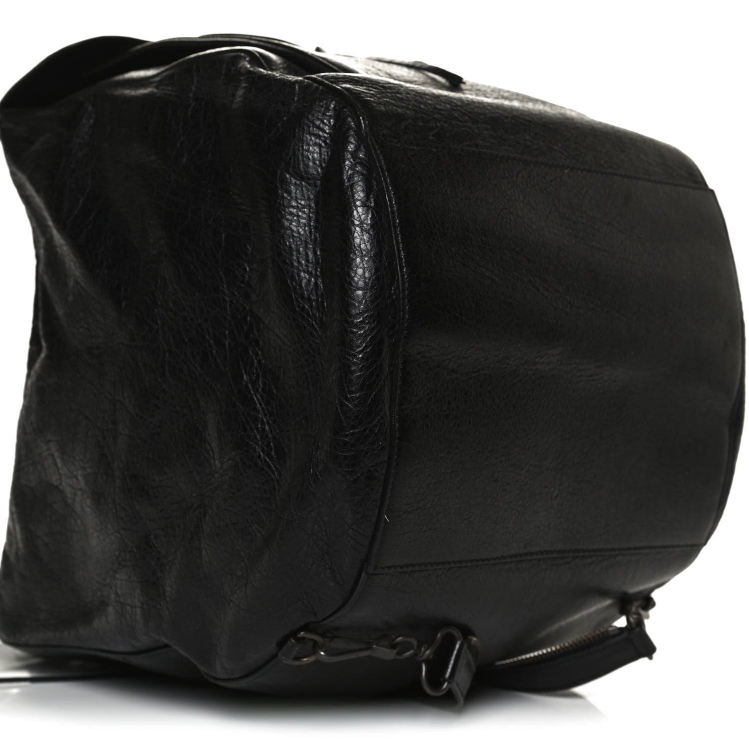 Balenciaga Agneau Classic Hardware Zip Traveler Backpack Black 9 of 13
