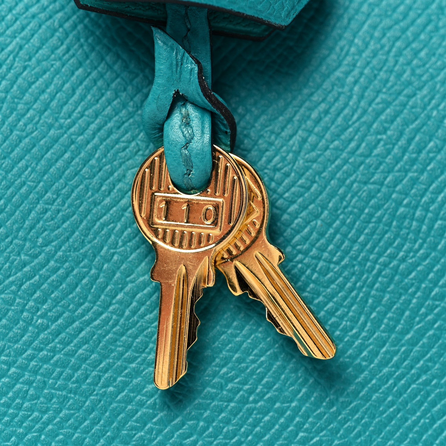 Hermes Epsom Kelly Sellier 25 Bleu Paon 34 of 37