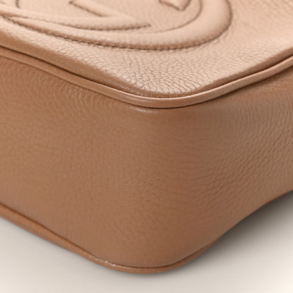 Gucci Pebbled Calfskin Small Soho Disco Bag Camelia 9 of 9