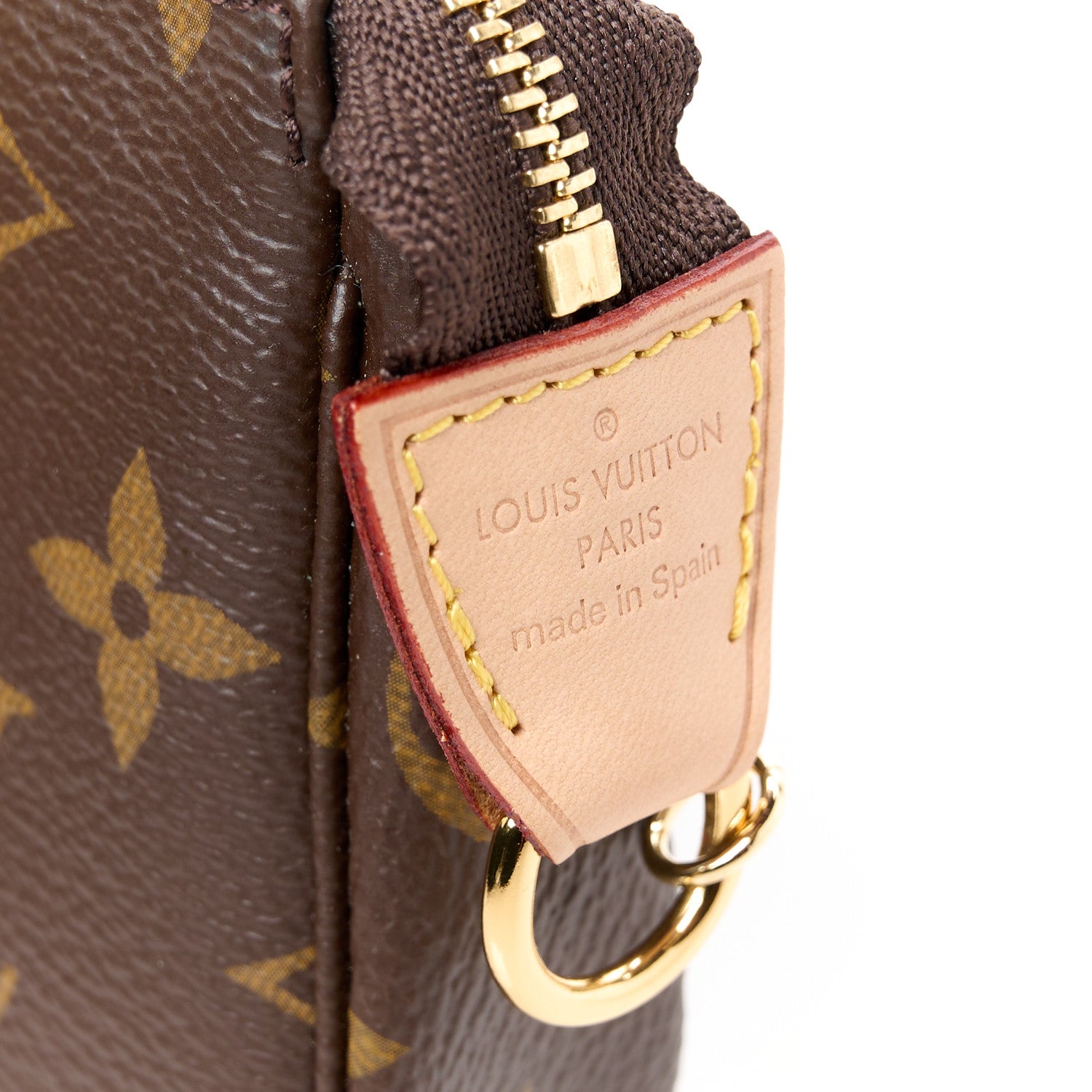 Louis Vuitton Monogram Mini Pochette Accessories 6 of 11