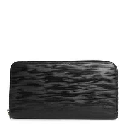 Louis Vuitton Epi Zippy Wallet Black 1 of 12
