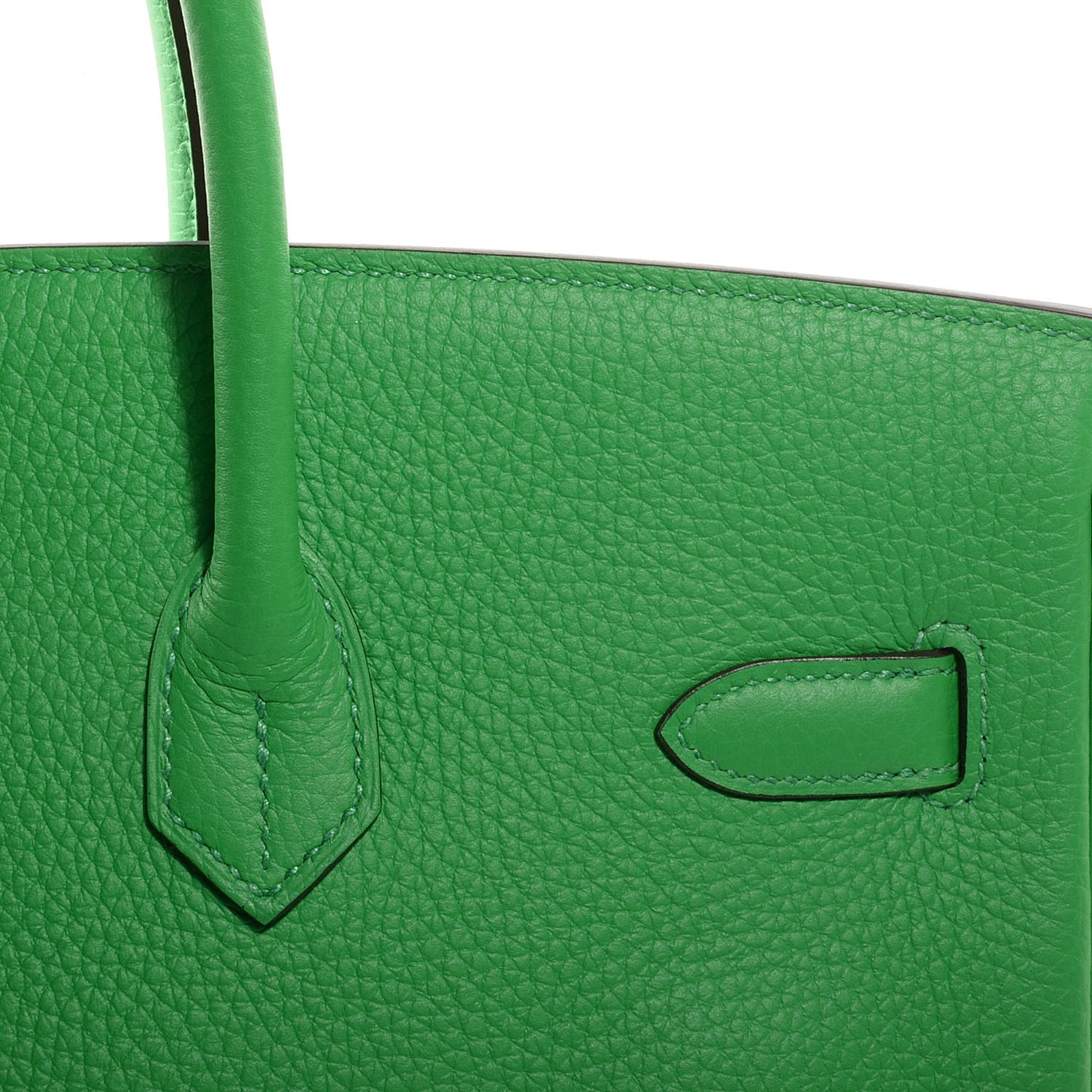 Taurillon Clemence Birkin 35 Bambou Bamboo
