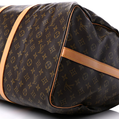 Louis Vuitton Monogram Keepall Bandouliere 60 9 of 28