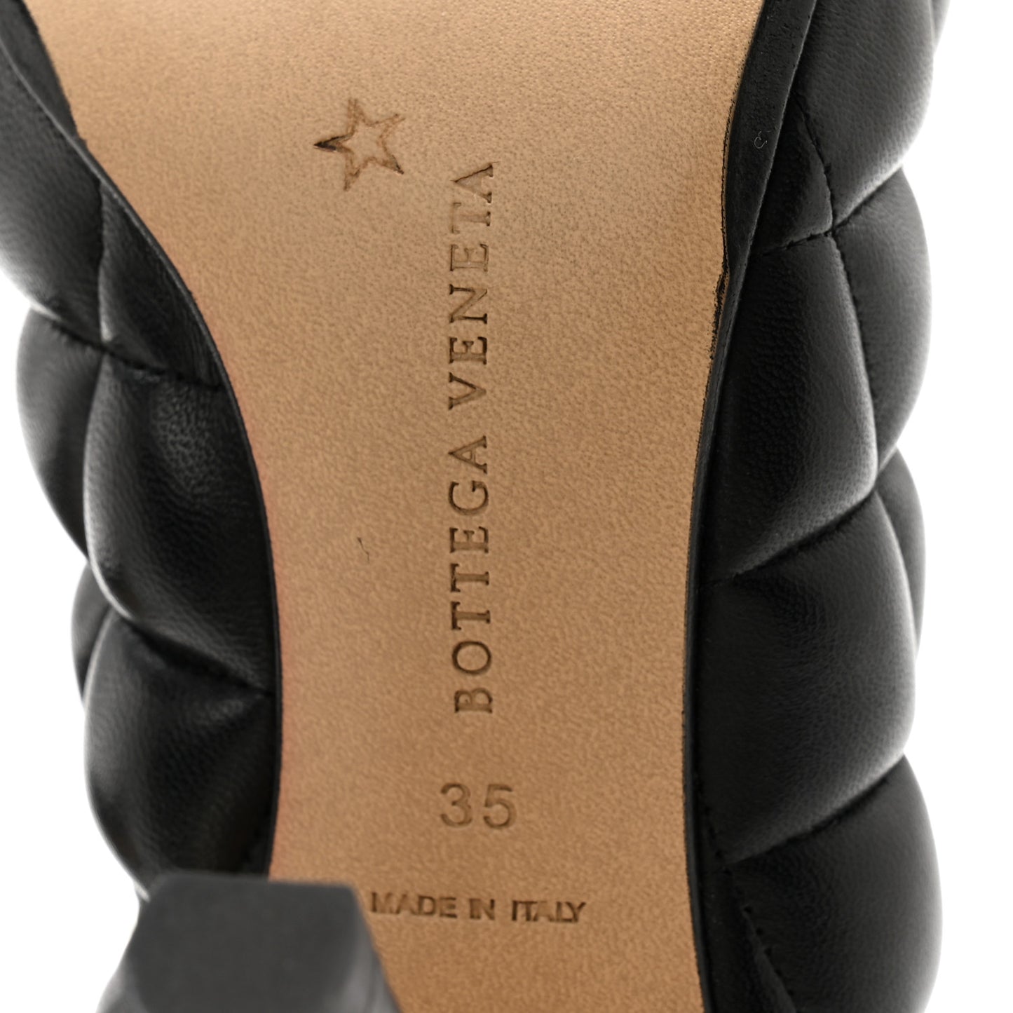 Nappa Matelasse Padded Dream Pumps 35 Black